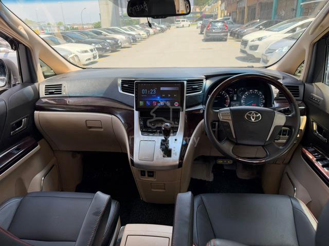 2013 Toyota ALPHARD 2 4 MPV FACELIFT A L KEDAI Cars For Sale In