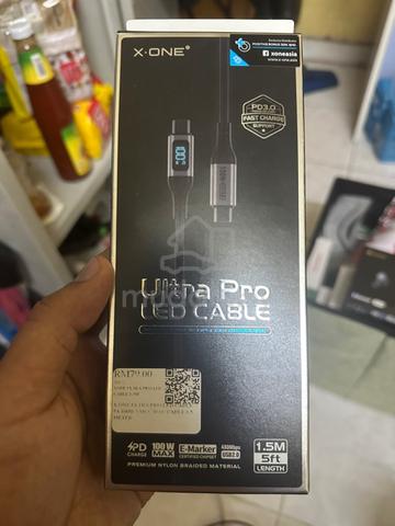 X ONE Ultra Pro Led Cable Accessories For Phones Gadgets For Sale