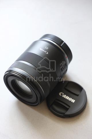 Canon RF 85mm F2 Macro IS STM Free UV Filter Cameras Photography