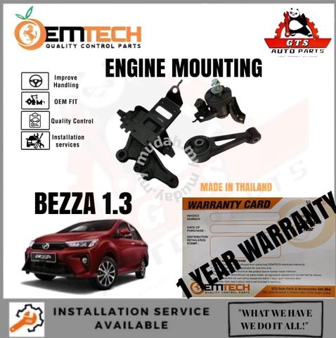 Perodua Bezza Cc Engine Mounting Set Car Accessories Parts For