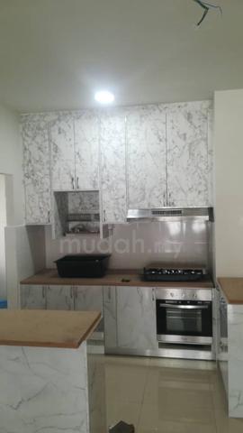 Bukit Rahman Putra Kabinet Dapur Melamine Home Appliances Kitchen