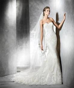 White wedding bridal dress gown RB2260