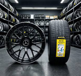 Mercedes W176 W177 19" Rim + Tayar Baru R441