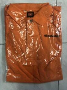 Lacoste Orange Akzo Nobel Collar T-Shirt