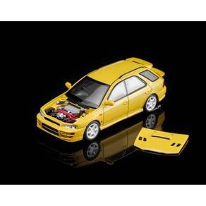 MOTORHELIX 1:64 Impreza Wagon WRX STi Ver VI Yello