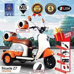 Tricycle Z7 tiga roda baru cod in perlis