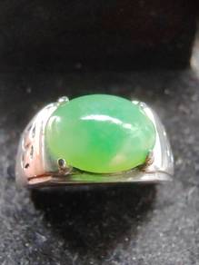 Ais Hijau Buah 100% Jadeit Jed Burma Asli Type A