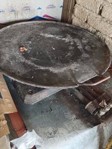 dapur gas Dan kuali roti canai 