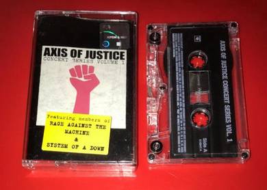 AXIS OF JUSTICE - CONCERT VOLUME 1 CASSETTE Kaset