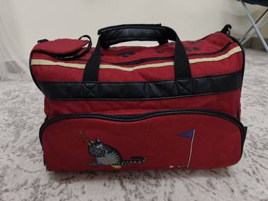 Dufffle Bag Vintage Kucing Gemok