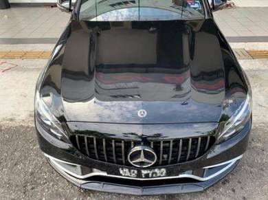 C class W205 C63 Bonnet Hood Aluminium Bodykit