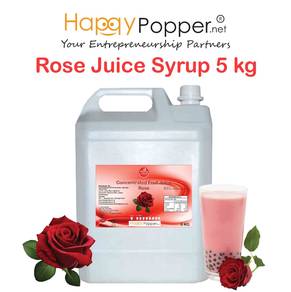 Sirap Concentrated Juice Syrup Rose bandung 5kg