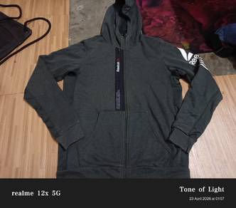 Reebok hoodie zipper 