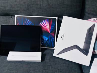 iPad Pro 12.9 +apple pencil+magic keyboard