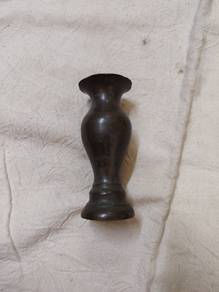 brass vase