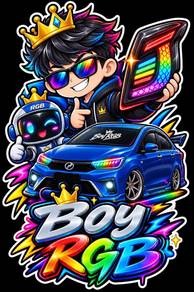 Custom Lampu RGB