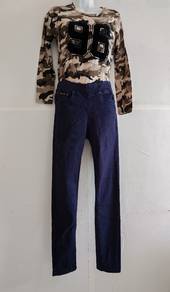 POLO dark blue jeans Seluar jeans biru gelap