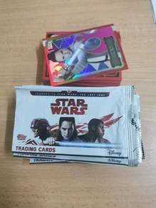 Topps trading cards star wars the last jedi