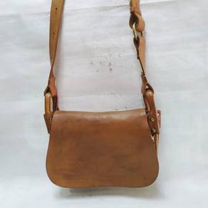 Vintage Slow Leather Sling Bag