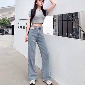 Fashion long blue jean 2