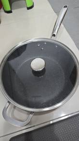 sugawa 28cm st/steel pan