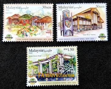 Mint Stamp 150 Years Taiping Malaysia 2024