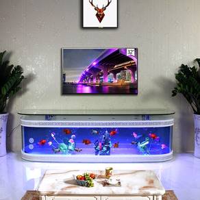 240cm TV Cabinet Aquarium Fish Tank View Table