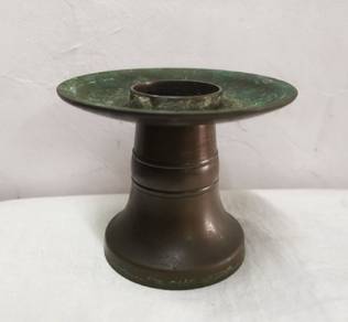 Old Brass Candle Holder