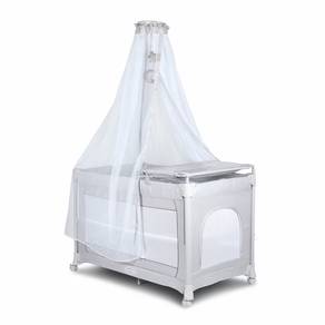 Comfy Baby Luna Travel Cot Grey Colour