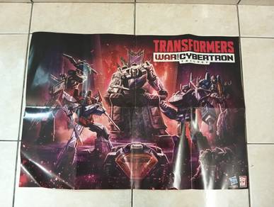 Transformers War For Cybertron Trilogy poster