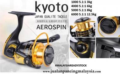 Malaysia kyoto aerospin full metal head reel