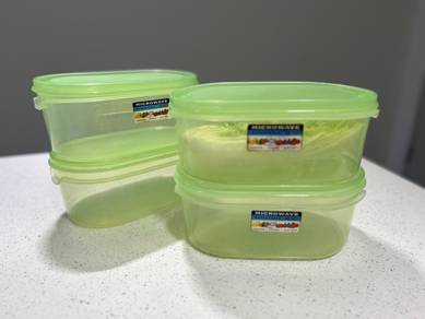 1 set Microwave Reheatable Food Storage Box