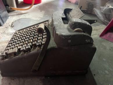 Burroughs machines antique printer great britain