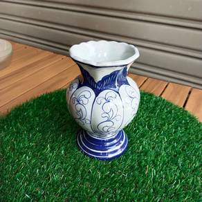 Vintage Pasu Biru Porselin Home Collection