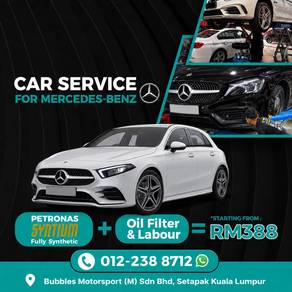 Mercedes PETRONAS engine oil service maintenance