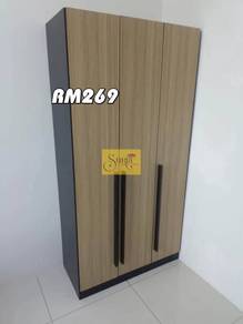 almari baju 3pintu