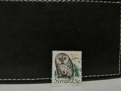 1989 Sweden Stamp Owl Bird