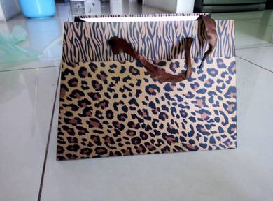 PAPER CARDBOARD designed bags (14 pieces)