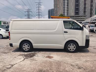 2021 Toyota Hiace 2.5 Panel Van (M) Accident Free