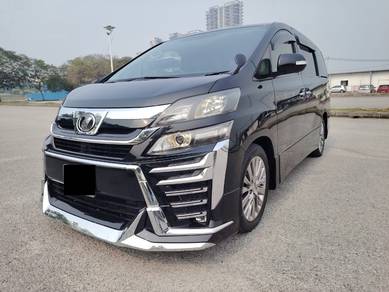 Toyota Vellfire Z GOLDEN EYES in Sungai Besi, KUL