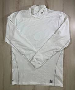 Nike Pro White Turtleneck Inner #DR Used