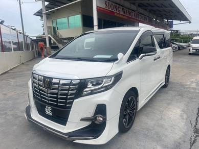2016 Toyota Alphard S A PACKAGE TYPE BLACK