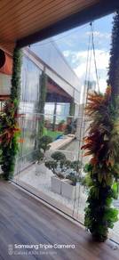 Outdoor Plastic Roller Blinds 0.45mm
