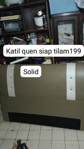 katil Queen solid 