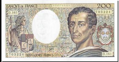 France 200 Francs, Montesquieu, 1994 - Pick P155f