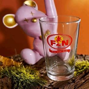 F&N glass 2pcs, F&N ,FN cawan kaca 200ml