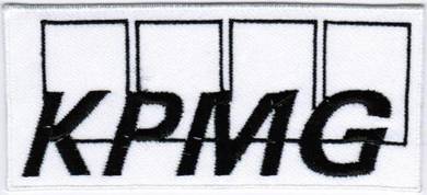 KPMG #BTW Auditor Motor Car Racing Badge Patch
