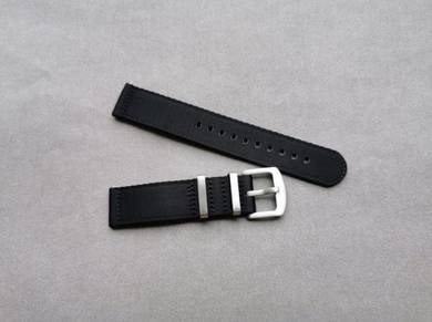 20mm & 22mm Polyamide Black Nato Watch Strap