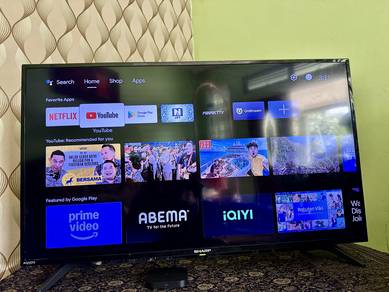 Tv sharp 40” android support