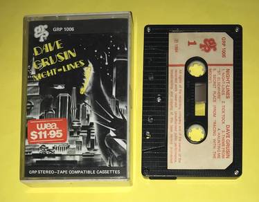 DAVE GRUSIN - NIGHT LINES CASSETTE Kaset